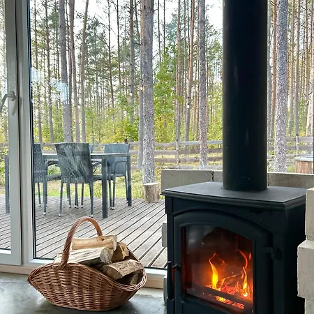 Lubiana180 Wabi Sabi W Lesie Jacuzzi Sauna Kominek - Drewno W Cenie Pobytu - Nad Jeziorem Kaszuby Pieski Tylko Do 10kg Za Dodatkową Opłatą
