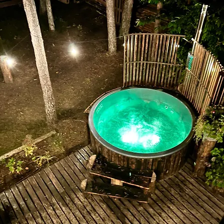 Dom wakacyjny Lubiana180 Wabi Sabi W Lesie Jacuzzi Sauna Kominek - Drewno W Cenie Pobytu - Nad Jeziorem Kaszuby Pieski Tylko Do 10kg Za Dodatkową Opłatą *