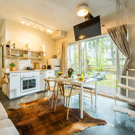 Lubiana180 Wabi Sabi W Lesie Jacuzzi Sauna Kominek - Drewno W Cenie Pobytu - Nad Jeziorem Kaszuby Pieski Tylko Do 10kg Za Dodatkowa Oplata Lubiana