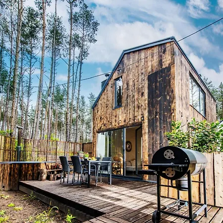 Lubiana180 Wabi Sabi W Lesie Jacuzzi Sauna Kominek - Drewno W Cenie Pobytu - Nad Jeziorem Kaszuby Pieski Tylko Do 10kg Za Dodatkowa Oplata Ferienhaus Lubiana