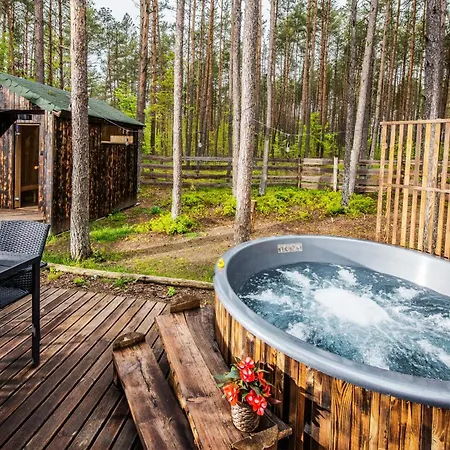 Lubiana180 Wabi Sabi W Lesie Jacuzzi Sauna Kominek - Drewno W Cenie Pobytu - Nad Jeziorem Kaszuby Pieski Tylko Do 10kg Za Dodatkowa Oplata Ferienhaus Lubiana