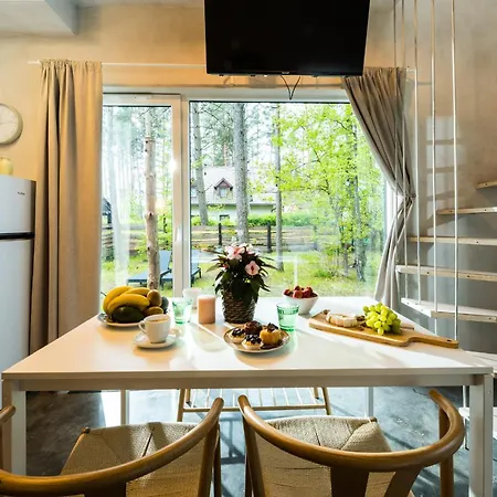 Lubiana180 Wabi Sabi W Lesie Jacuzzi Sauna Kominek - Drewno W Cenie Pobytu - Nad Jeziorem Kaszuby Pieski Tylko Do 10kg Za Dodatkowa Oplata Ferienhaus Lubiana