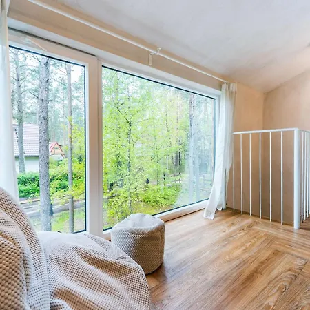 Feriehus Lubiana180 Wabi Sabi W Lesie Jacuzzi Sauna Kominek - Drewno W Cenie Pobytu - Nad Jeziorem Kaszuby Pieski Tylko Do 10kg Za Dodatkowa Oplata