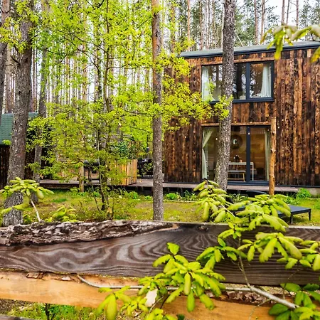 Dom wakacyjny Lubiana180 Wabi Sabi W Lesie Jacuzzi Sauna Kominek - Drewno W Cenie Pobytu - Nad Jeziorem Kaszuby Pieski Tylko Do 10kg Za Dodatkową Opłatą Lubiana