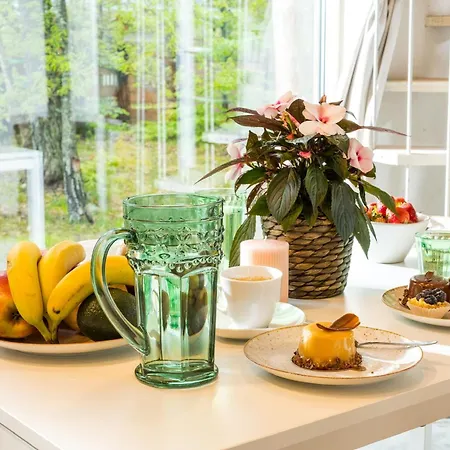 Feriehus Lubiana180 Wabi Sabi W Lesie Jacuzzi Sauna Kominek - Drewno W Cenie Pobytu - Nad Jeziorem Kaszuby Pieski Tylko Do 10kg Za Dodatkowa Oplata Lubiana