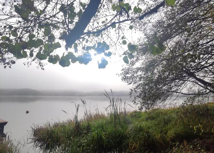 Lubiana180 Wabi Sabi W Lesie Jacuzzi Sauna Kominek - Drewno W Cenie Pobytu - Nad Jeziorem Kaszuby Pieski Tylko Do 10kg Za Dodatkowa Oplata *