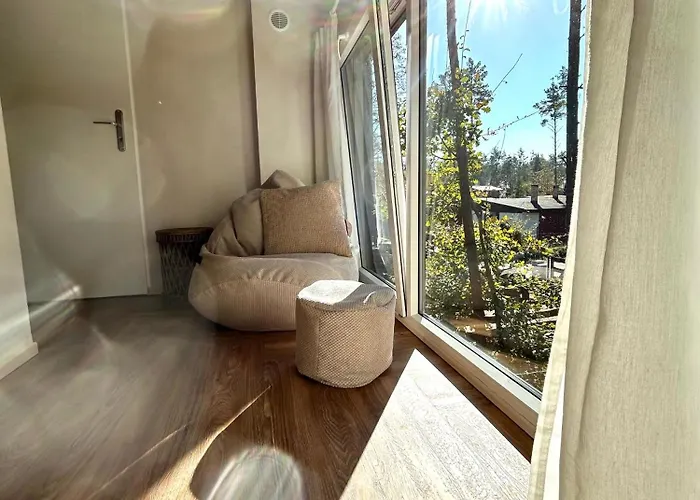 Lubiana180 Wabi Sabi W Lesie Jacuzzi Sauna Kominek - Drewno W Cenie Pobytu - Nad Jeziorem Kaszuby Pieski Tylko Do 10kg Za Dodatkowa Oplata Semesterbostad Lubiana