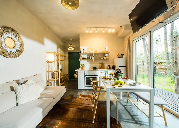 Lubiana180 Wabi Sabi W Lesie Jacuzzi Sauna Kominek - Drewno W Cenie Pobytu - Nad Jeziorem Kaszuby Pieski Tylko Do 10kg Za Dodatkowa Oplata