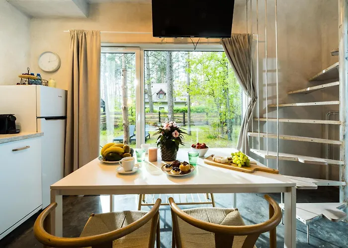 Lubiana180 Wabi Sabi W Lesie Jacuzzi Sauna Kominek - Drewno W Cenie Pobytu - Nad Jeziorem Kaszuby Pieski Tylko Do 10kg Za Dodatkowa Oplata Semesterbostad Lubiana