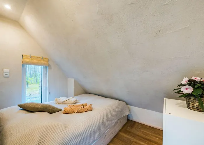 Lubiana180 Wabi Sabi W Lesie Jacuzzi Sauna Kominek - Drewno W Cenie Pobytu - Nad Jeziorem Kaszuby Pieski Tylko Do 10kg Za Dodatkowa Oplata *