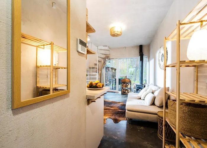 Lubiana180 Wabi Sabi W Lesie Jacuzzi Sauna Kominek - Drewno W Cenie Pobytu - Nad Jeziorem Kaszuby Pieski Tylko Do 10kg Za Dodatkowa Oplata *